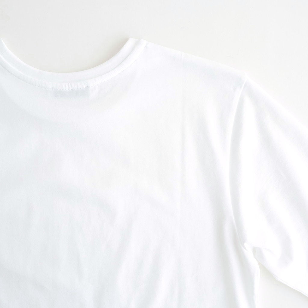 SUVIN 60/2 PERFECT SHORT-SLEEVE T-SHIRT #WHITE [KKAGLM0013]