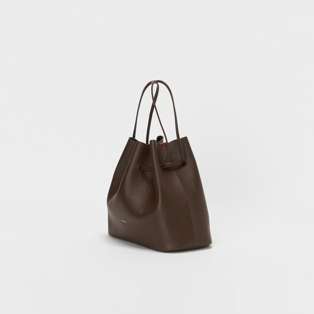 bucket bag #dark brown [yv-b-bkb]