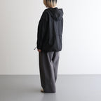 ワイドフーディーシャツ #SUMI [D125-T691]