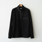 Tourist Fine Fleece Half Zip-up #BLACK [AOFWTS003]