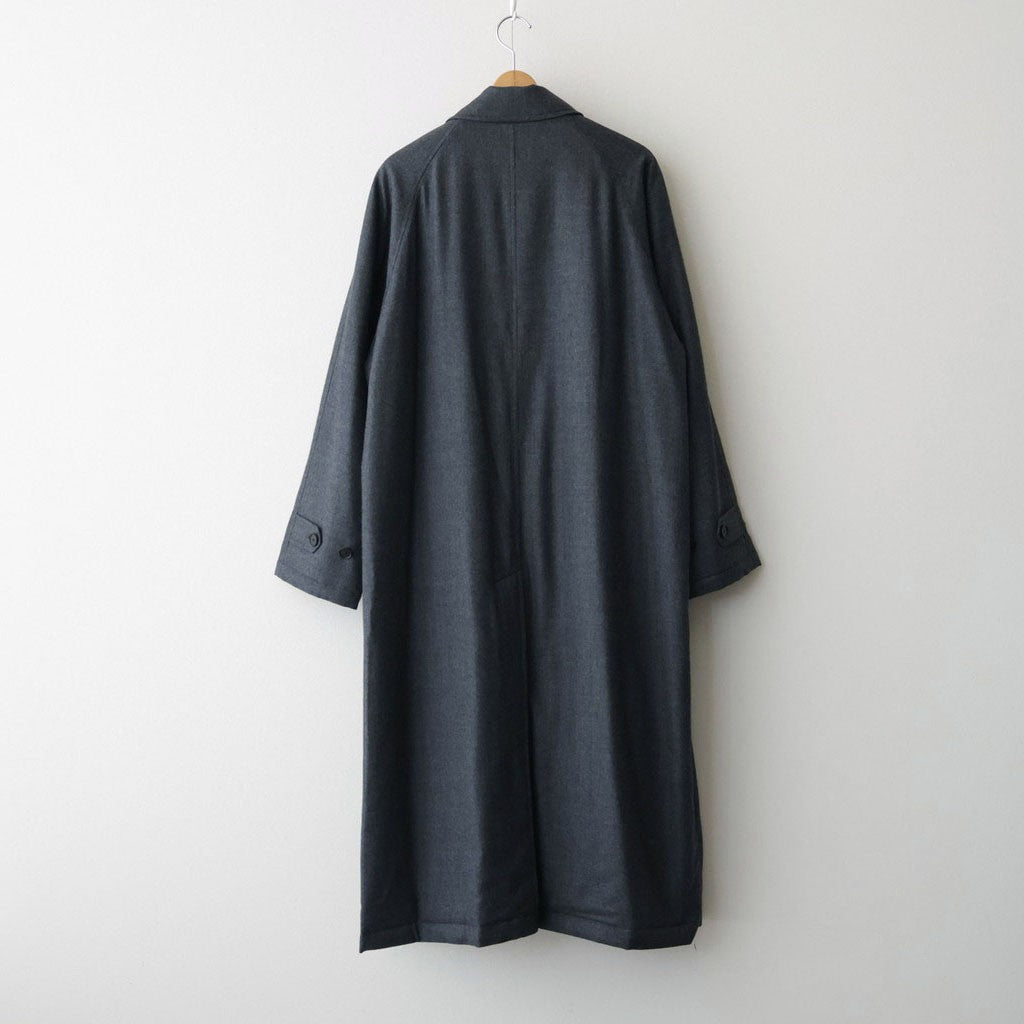 SUPER LIGHT WOOL PADDED COAT #TOP CHARCOAL [A26AC01OS]