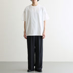 46G Suvin Cotton YOKE T-shirt #WHITE [YK26SS01226CS]