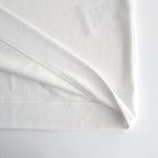 NRBO6T | マットポリエステル リブライクニット 6分袖Tシャツ #OFF WHITE [GE_NC0404T6]