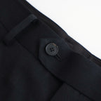 LIGHT WOOL MAX GABARDINE SHORTS #TOP BLACK [A26SP05MG]