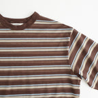 Sheer Border T-shirt #BRN [12610629]