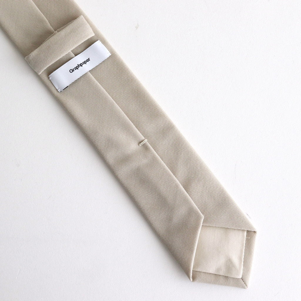 Techno Wool Nylon Necktie #BEIGE [GU251-90252]