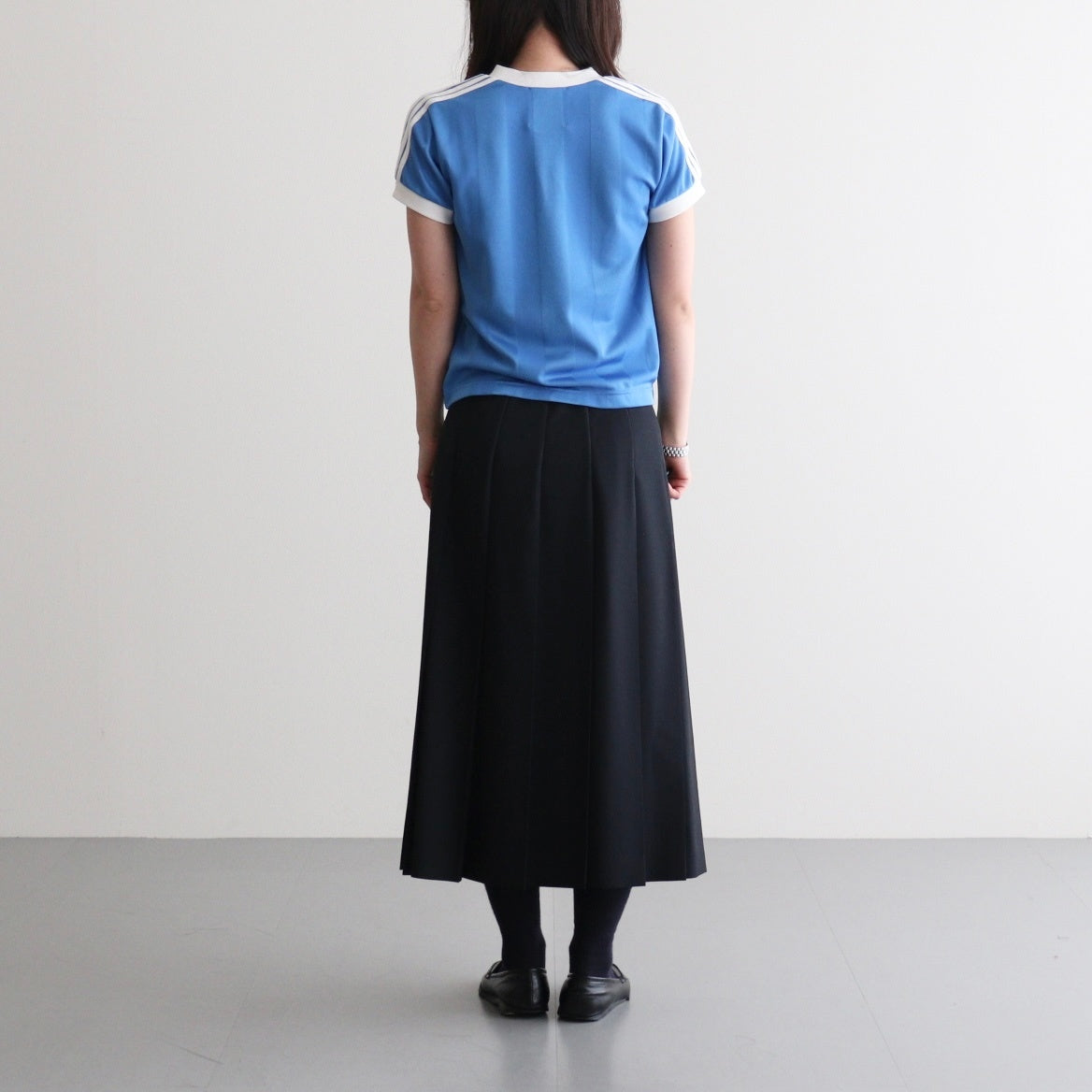 Stripe Uniform T-Shirt #LIGHT BLUE [I26SS-BC16]
