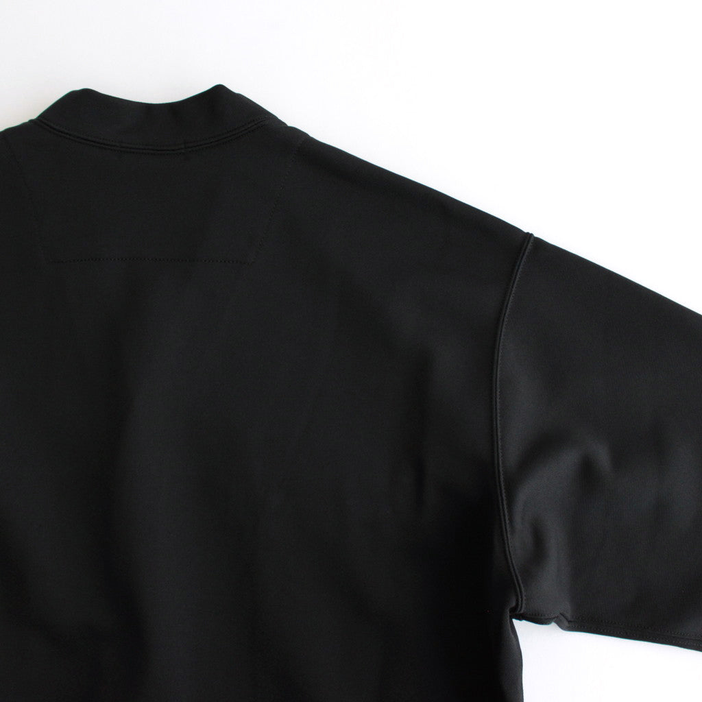 エステル裏毛 カーディガン #BLACK [HN-T017-051]