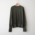 wool bo top #khaki [bo-07c04]