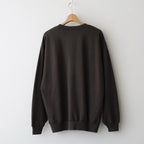 SUPER HIGH GAUGE SWEAT P/O #DARK BROWN [A26AP02CU]