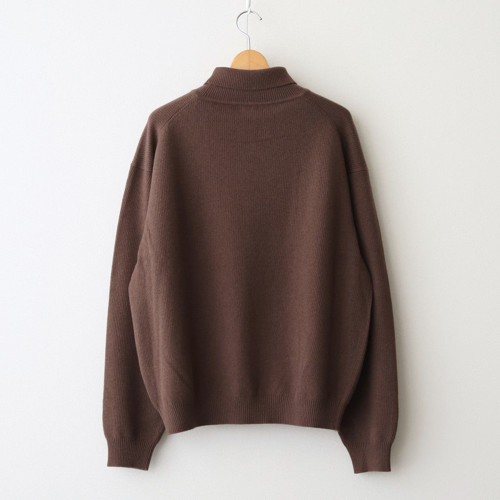 Turtle Neck #BROWN [2503-006]