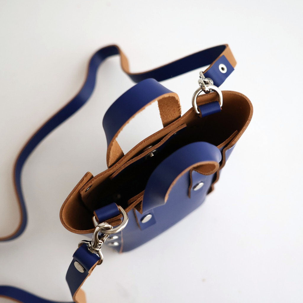 assemble hand bag tall XS #blue [yv-b-atx]