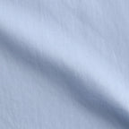 COTTON SILK OVERSIZED LS SHIRT #SAX [ST.1666]