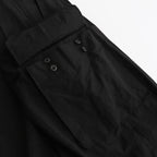 ORGANIC COTTON WEATHER M-47 CARGO PANTS #BLACK [PRAGGM0114]