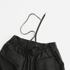 VIS/LI BRIGHT TWILL CARGO SHORT TROUSERS #DARK CHARCOAL [ST.1458]