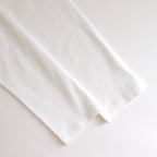 PIMA COTTON JERSEY BOAT NECK P/O #WHITE [A25SP01PC]