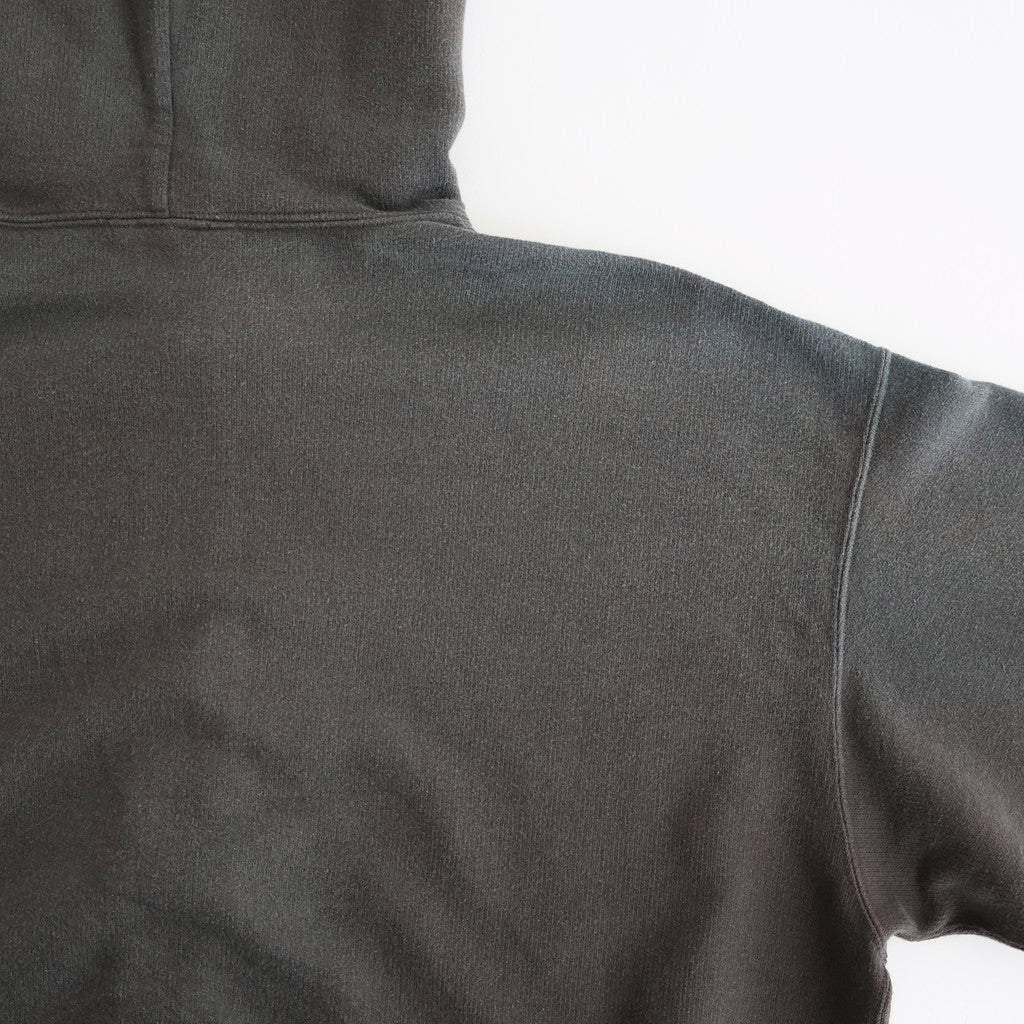 PRODUCT DYED PIMA LIGHT SWEAT ZIP PARKA #INK BLACK [A25AP01MS