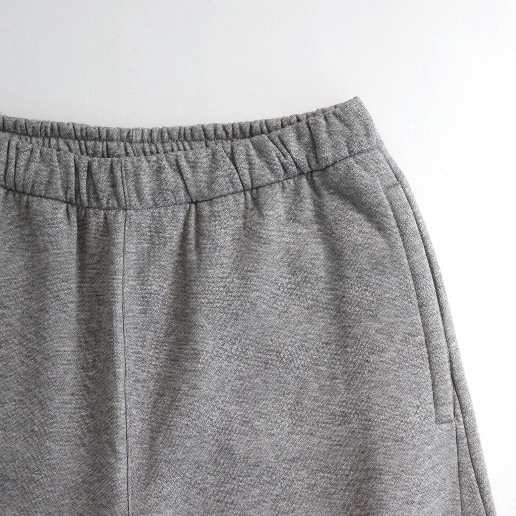 YAK/COTTON SWEAT EASY TROUSERS #TOP GREY [ST.1288]