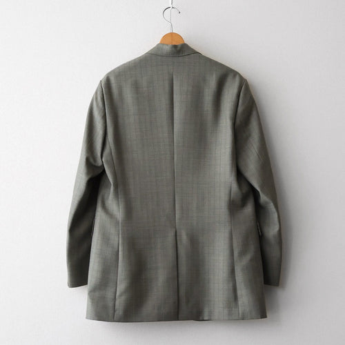 BLUEFACED WOOL JACKET #KHAKI GRAY STRIPE [A26SJ03BA]