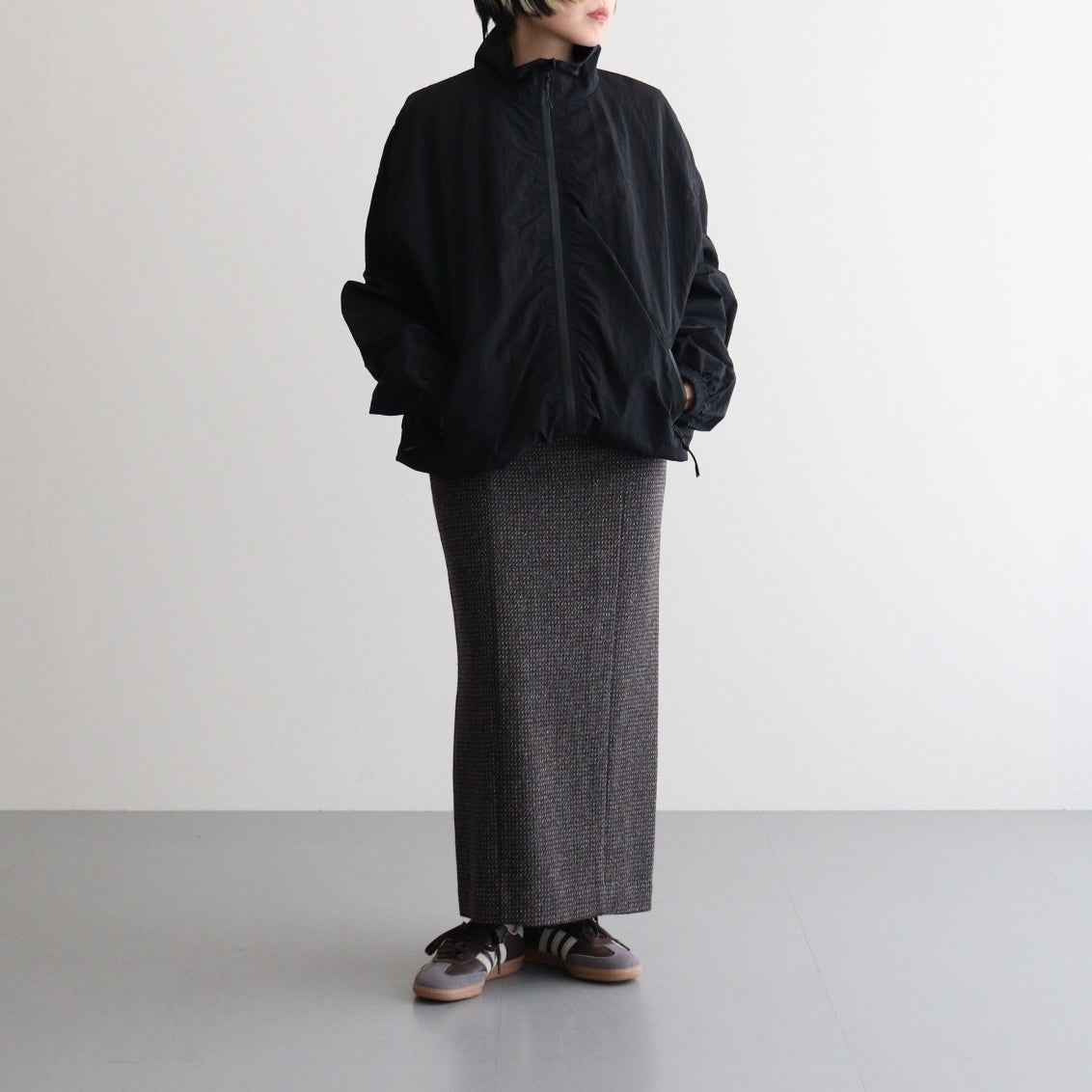 Useful Zip Blouzon #BLK [12520202]