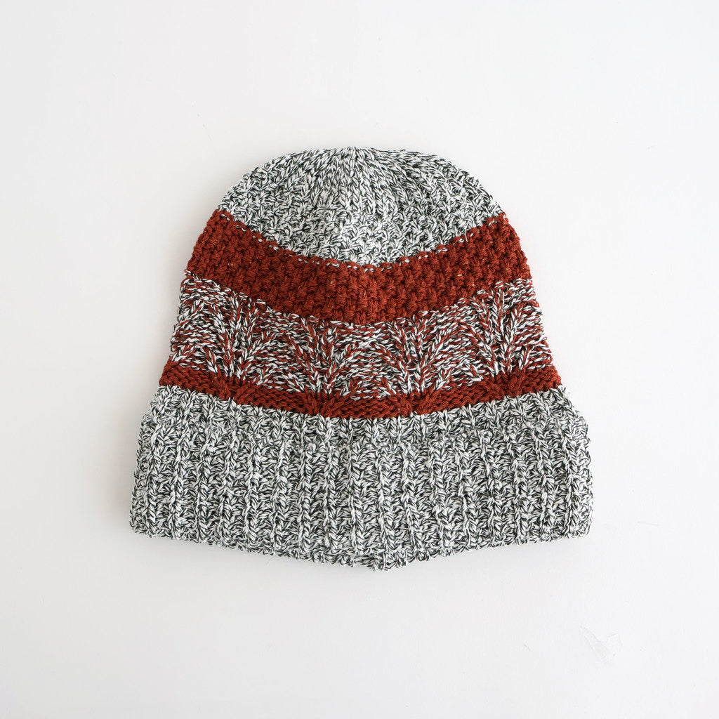 Vanda Knit Hat #Garnet Mix [N-1505]