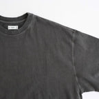 GARMENT-DYED YOKE T-SHIRT #CARBON [YK26SS01296CS]