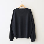 V Neck P/O #CHARCOAL [2503-005]