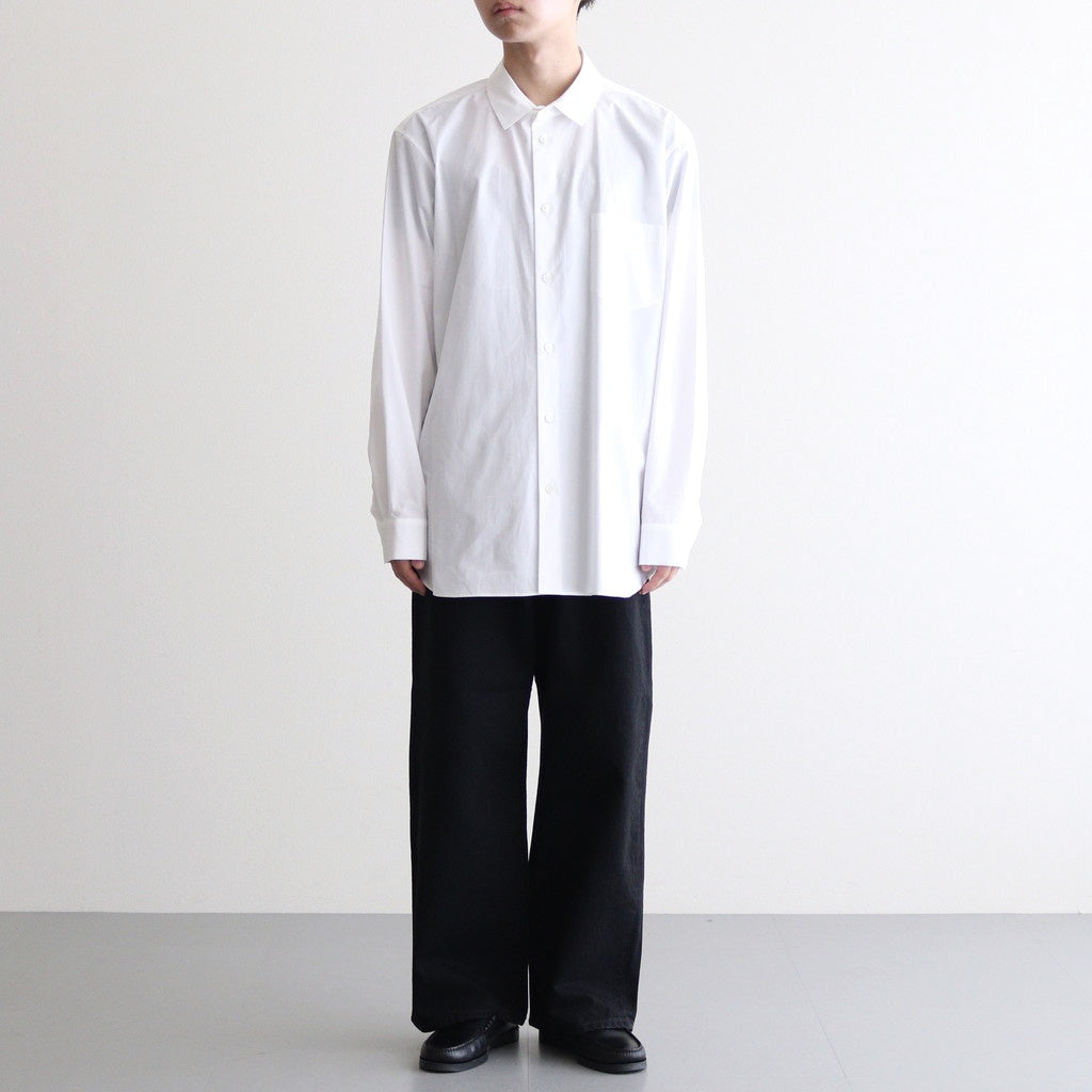 SUVIN BROAD STANDARD SHIRT #WHITE [BLAGSM0001]