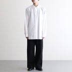 SUVIN BROAD STANDARD SHIRT #WHITE [BLAGSM0001]