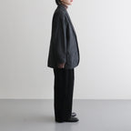 縮絨ウール2WAYカラーJK #CHARCOAL GRAY [D225-J332]