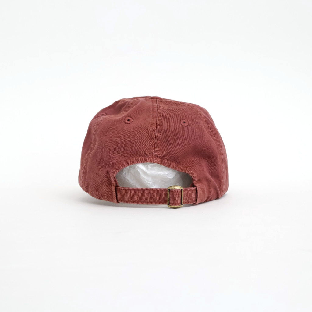 GARMENT-DYED FINX CHINO CAP MADE BY KIJIMA TAKAYUKI #RED BROWN [A26SC02KT]