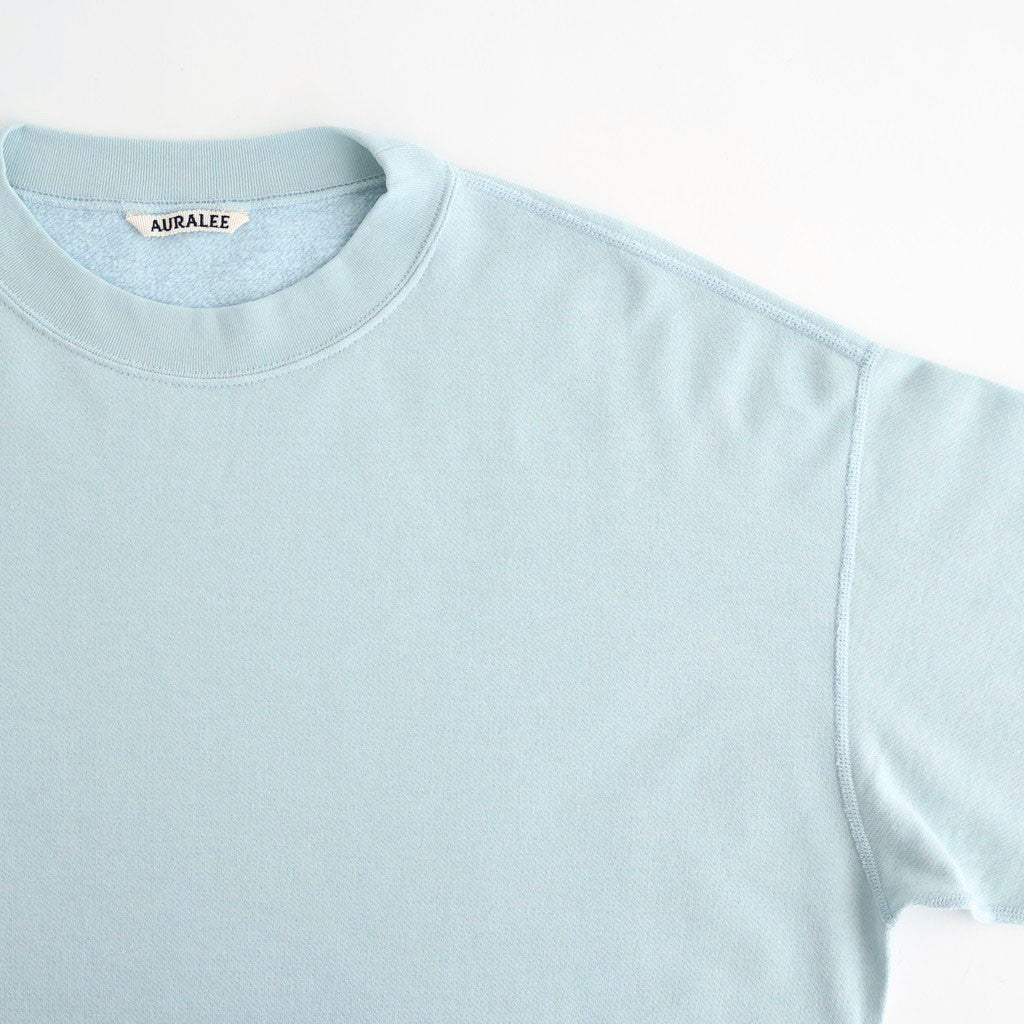 HIGH TWIST LIGHT SWEAT P/O #PALE BLUE [A26SP02MU]