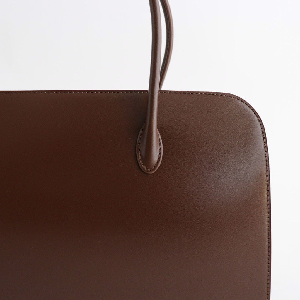 LEATHER TOTE BAG - M MADE BY AETA #BROWN [A26AB04AE]