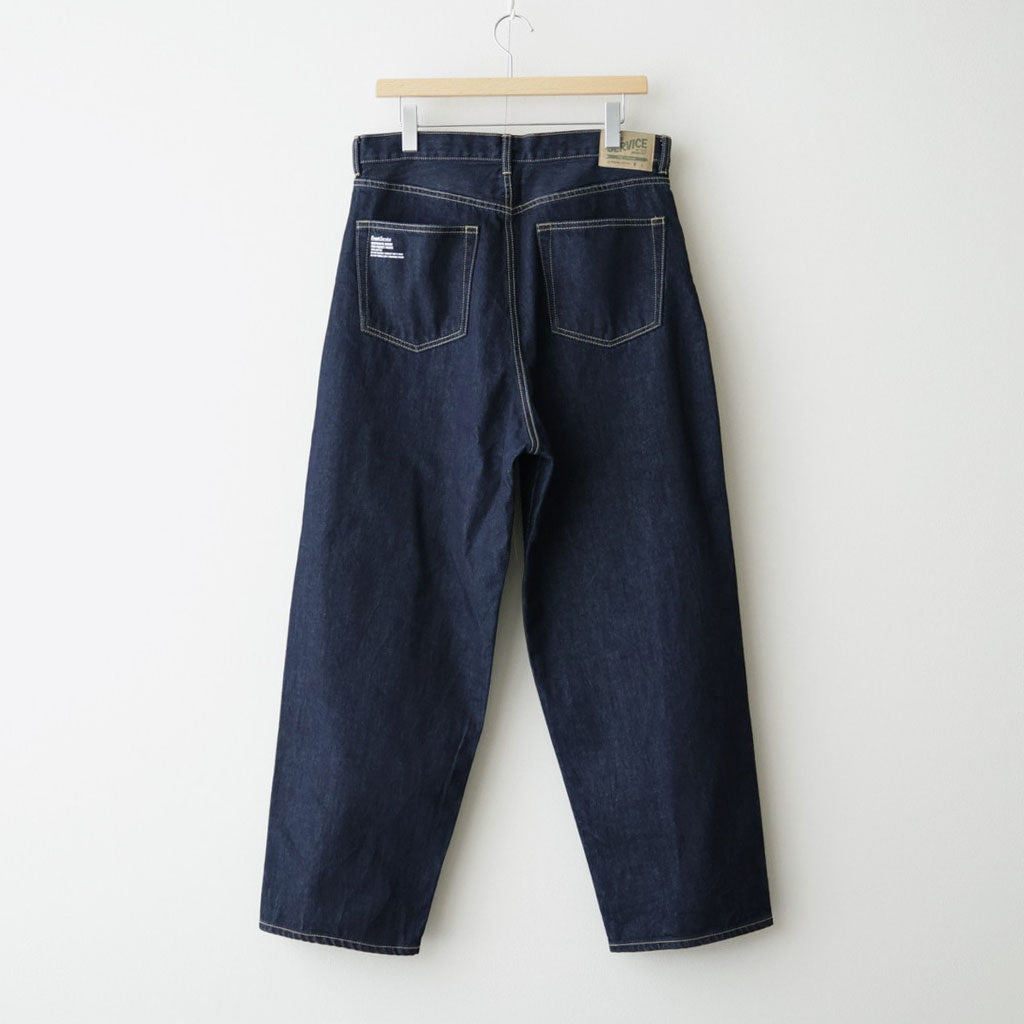 CORPORATE DENIM FIVE POCKET PANTS #ONE WASH [FSC263-40155OB]