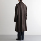 BABY CAMEL FLANNEL COAT #DARK BROWN [A25AC01BF]