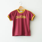 Stripe Uniform T-Shirt #BORDEAUX [I26SS-BC16]