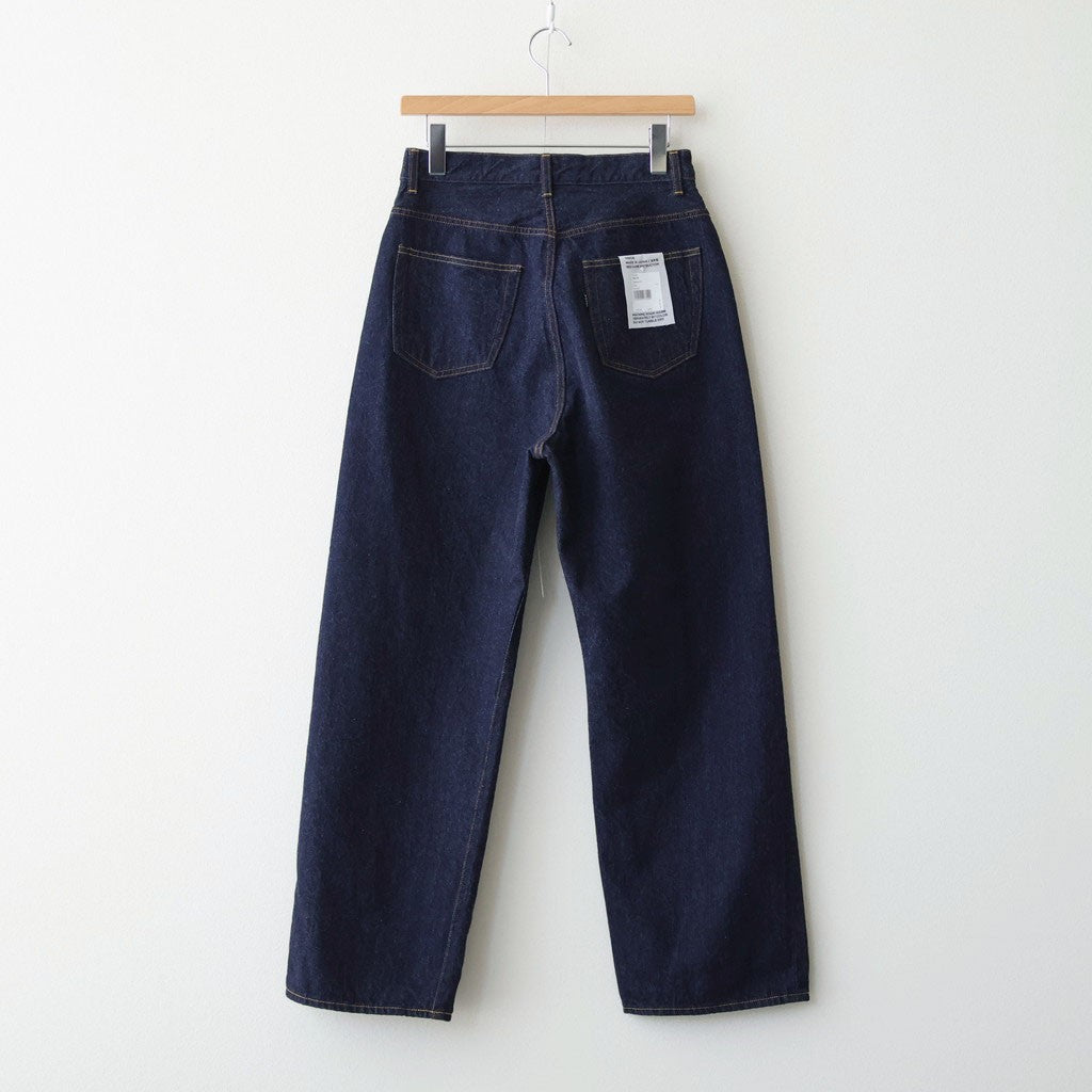 DENIM PANTS - EX WIDE STRAIGHT #indigo [14-13W]