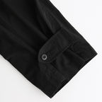 ORGANIC COTTON WEATHER M-47 CARGO PANTS #BLACK [PRAGGM0114]