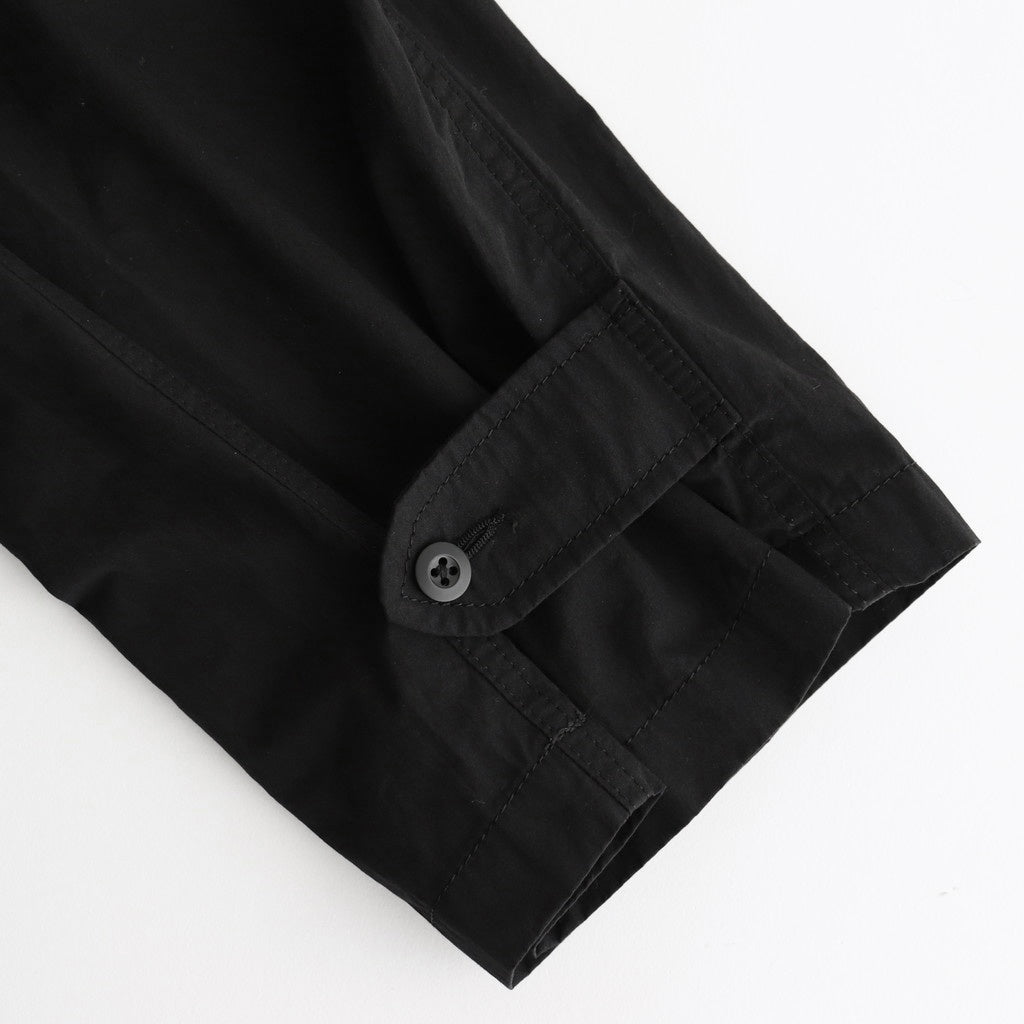 ORGANIC COTTON WEATHER M-47 CARGO PANTS #BLACK [PRAGGM0114]