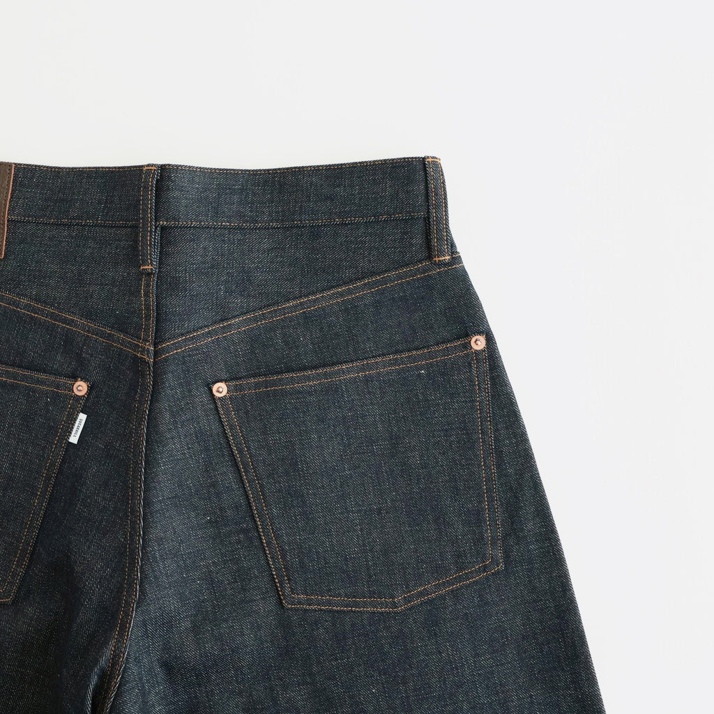 MODERN DENIM REGULAR CUT #RIGID INDIGO [MODERN006]