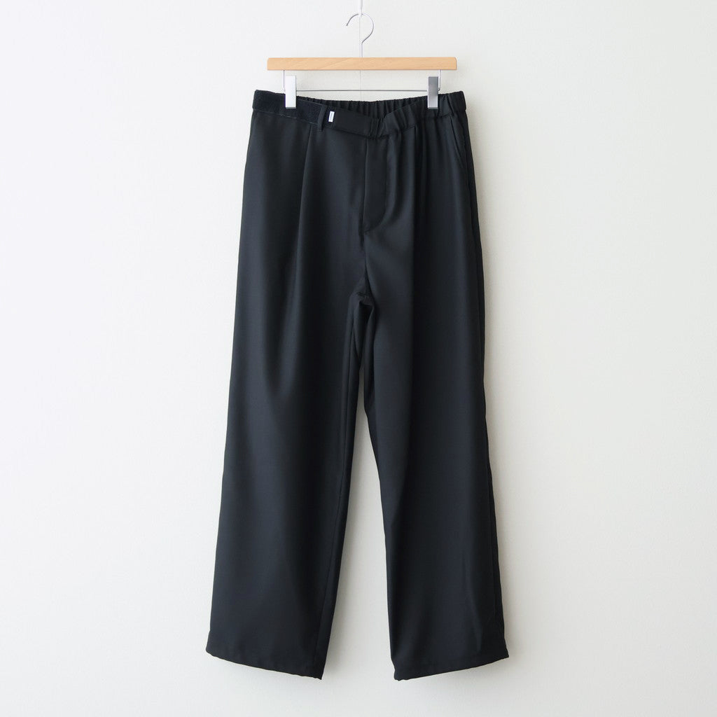 Melange Herringbone Stripe Chef Track Pants #BLACK [GM253-40335]