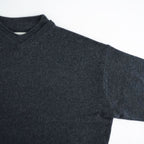 COMFORT TOUCH DOUBLE COLLAR PULLOVER #CHARCOAL GRAY [N0055]