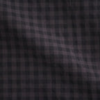 Bold Garment Gingham Check Shirt #CHARCOAL BROWN [AOFFSH003]
