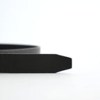 Double Buckel Leather Belt #BLACK [YK26SS01262A]