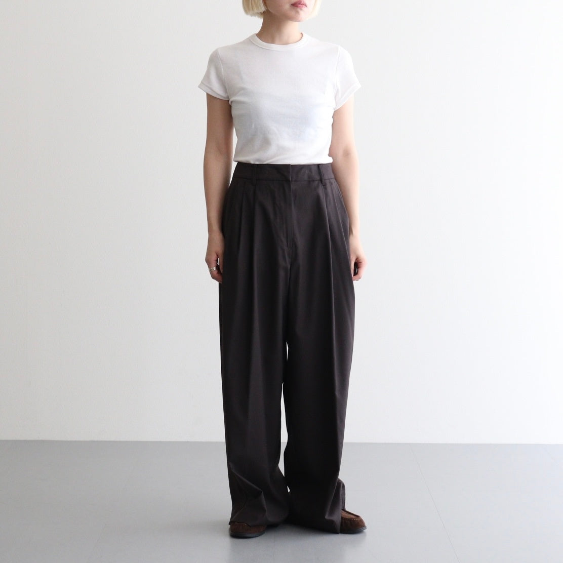 女性モデル(マツオ):156cm　着用サイズ:36