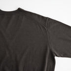SILK SUEDE KNIT V NECK PULLOVER #BROWN [KRAGLW0312]