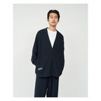 UTILITY PILE CARDIGAN SET-UP #NAVY [FSR253-60211]