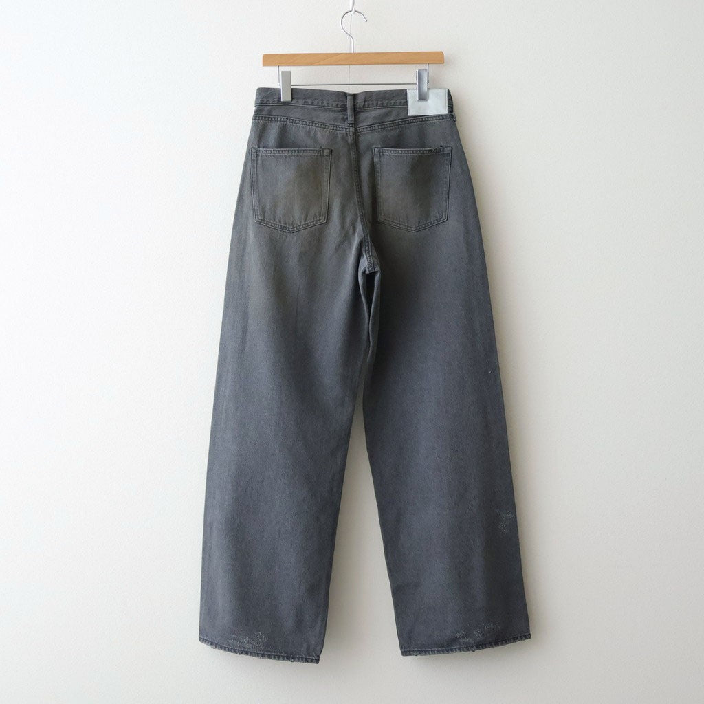 LOOSE DENIM JEANS #GREY [ST.1391]
