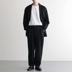 よそいきオーバータックPT #BLACK [D225-P106]