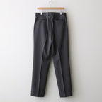 LIGHT WOOL MAX GABARDINE SLACKS #DARK GRAY [A25AP02MG]